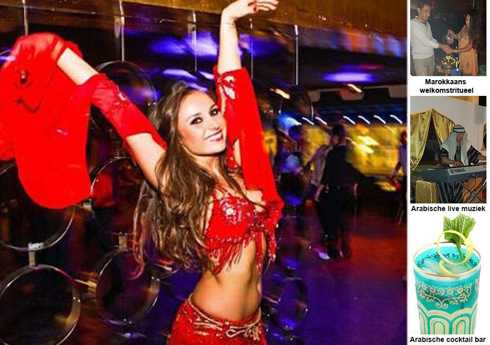Buikdanseres voor vrijgezellenparty